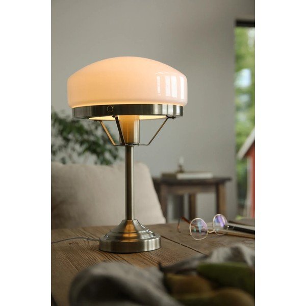 Krēmkrāsas/misiņa krāsas galda lampa (augstums 39 cm) Aurelia – Markslöjd-image-1