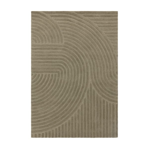 Haki vilnas paklājs 120x170 cm Hague – Asiatic Carpets