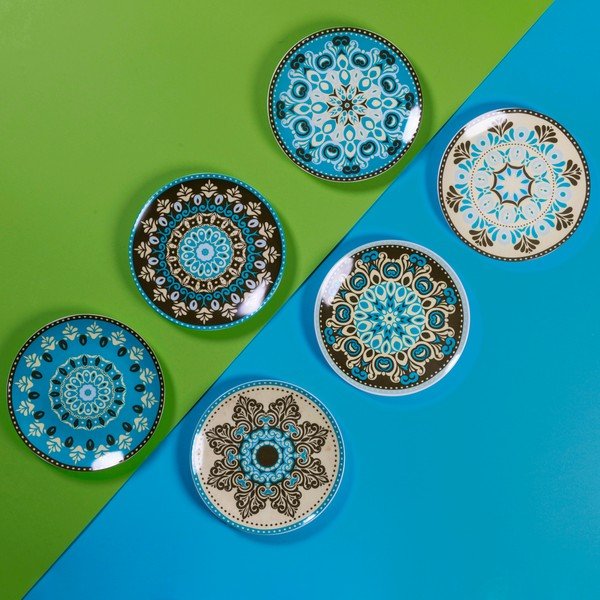 Porcelāna deserta šķīvji (6 gab.) ø 19 cm Cala Jondal – VDE Tivoli 1996-image-1