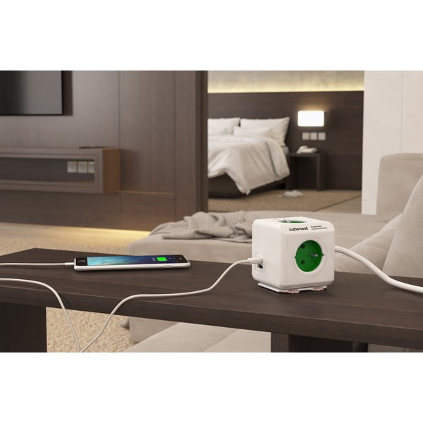 Kontaktligzda 13 cm PowerCube Extended USB – Cubenest-image-1