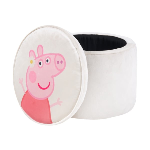 Balts samta bērnu pufs Peppa Pig – Roba-image-2