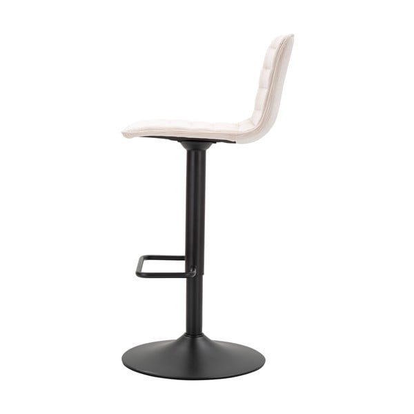 Balts/melns bāra krēsls ar regulējamu augstumu (sēdekļa augstums 61 cm) Malia – Mauro Ferretti-image-3