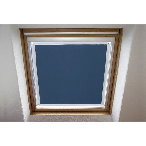 Zils siltumizolējošs saules aizsargs logam 59x92 cm – Maximex-image-1