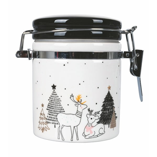 Balts Ziemassvētku ēdienu trauks Villa d'Este Deer, 190 ml