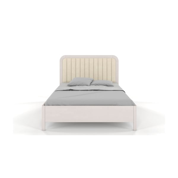 Balta dižskābarža koka divguļamā gulta Skandica Visby Modena, 180 x 200 cm-image-2