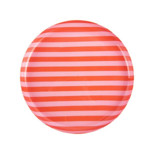 Oranžs/gaiši rozā dzelzs šķīvis ø 22 cm Animado – PT LIVING-image-2