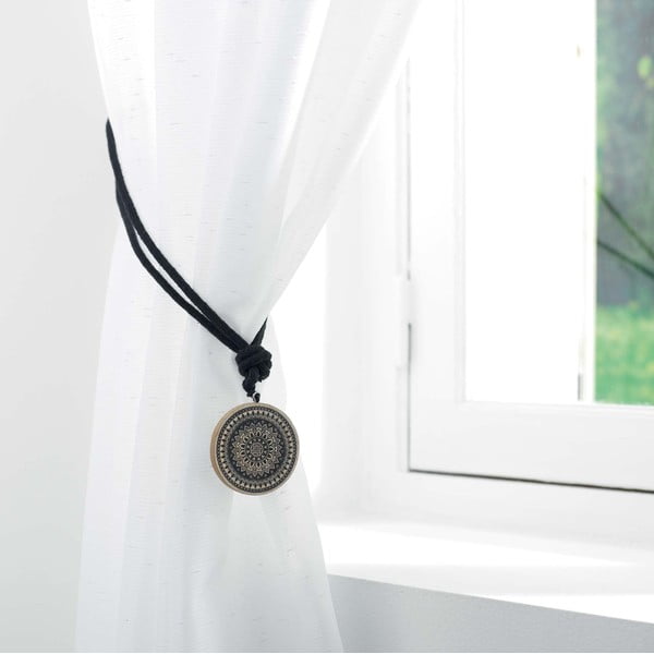 Koka/tekstila aizkaru turētājs Hypnotica – douceur d'intérieur-image-2