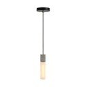 Pelēka piekaramā lampa ar regulējamu spilgtumu ø 6 cm Basalt – tala