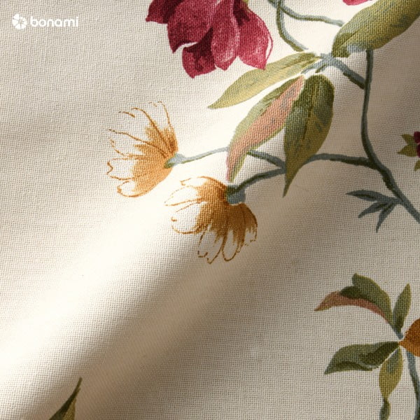 Krēmkrāsas atpūtas krēsls ar ziedu rakstu Max Winzer Lorris-image-1