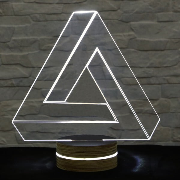 3D galda lampa Triangle II