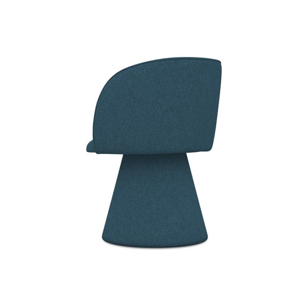 Zils polsterēts ēdamistabas krēsls Maia – Makamii-image-3