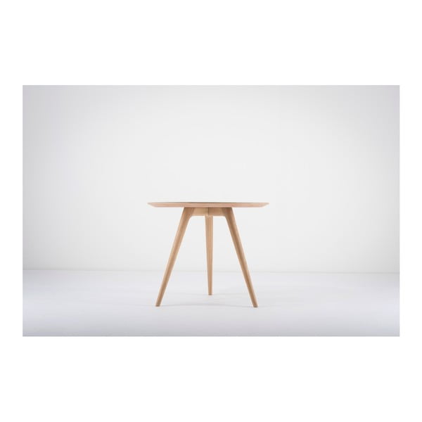 Ozolkoka kafijas galdiņš ar melnu virsmu Gazzda Arp, ⌀ 45 cm-image-4