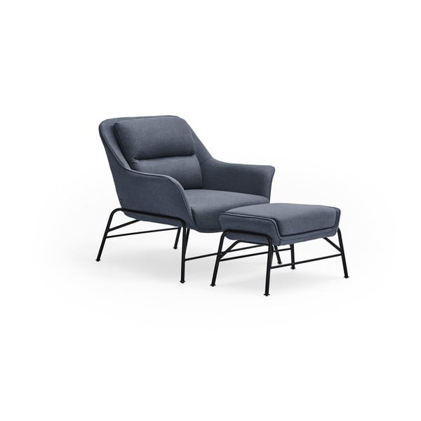 Tumši zils kāju paliktnis Sadira - Teulat-image-3