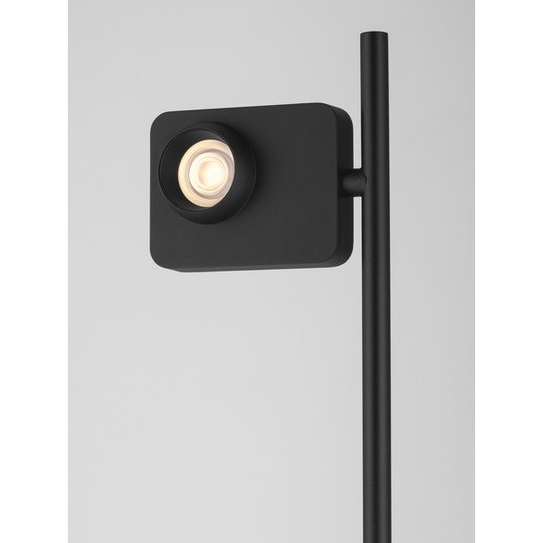 Melna alumīnija LED stāvlampa ar saliekamu konstrukciju/ar regulējamu spilgtumu (augstums 131 cm) Kedros – Nova Luce-image-2