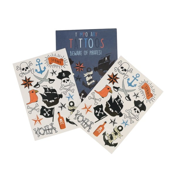 Bērnu tetovējumi Beware of the Pirates – Rex London