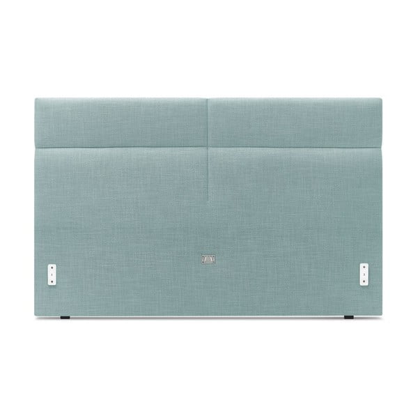 Tirkīza zila divguļamā gulta Bobochic Paris Elyna Light, 180 x 200 cm-image-3