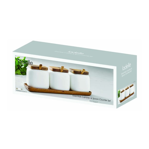 Porcelāna konteineri cukuram/sālim (3 gab.) Essentials – Ladelle-image-2