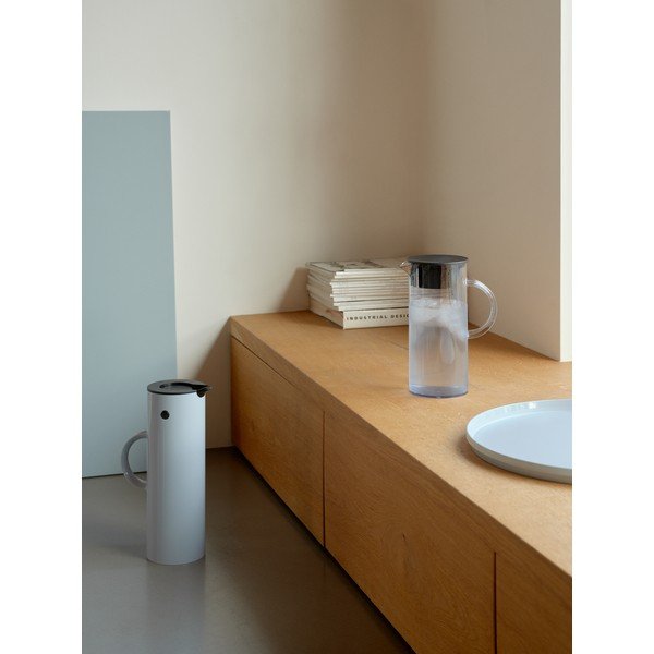 Pelēks plastmasas termosa kanna 1 l EM77 – Stelton-image-3