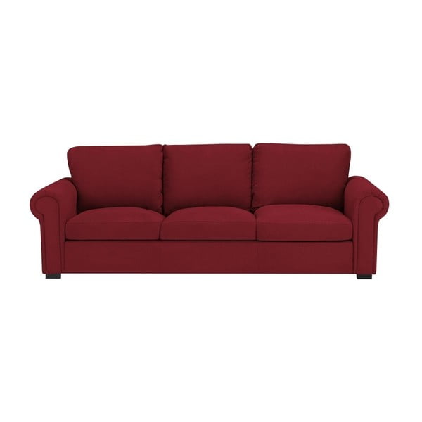 Windsor & Co Dīvāni Hermes melns dīvāns, 245 cm