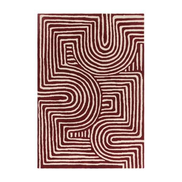 Bordo ar rokām darināts vilnas paklājs 160x230 cm Reef – Asiatic Carpets