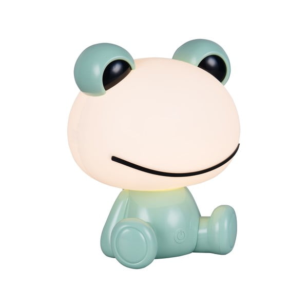 Zaļa LED bērnu lampa Hopper – Trio