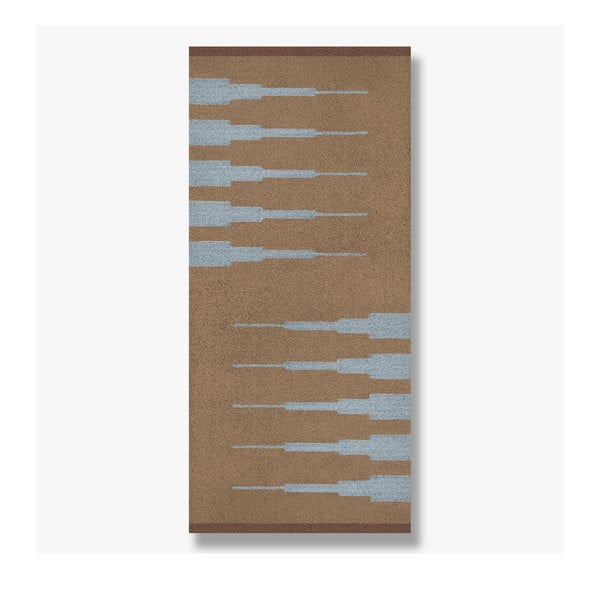 Brūns mazgājams paklājs 70x150 cm Marker – Mette Ditmer Denmark