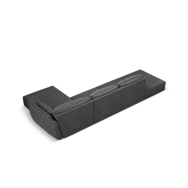 Pelēks stūra dīvāns (labais stūris) Vanda – Mazzini Sofas-image-3