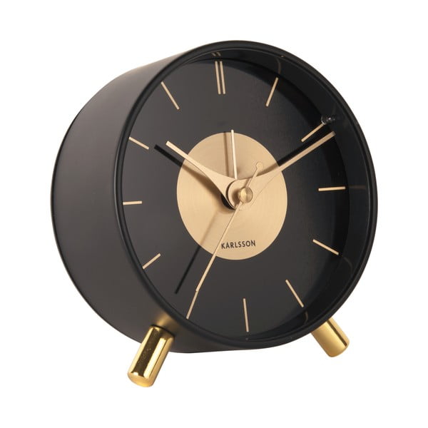 Modinātājpulkstenis ø 11 cm Gold Disc – Karlsson-image-2