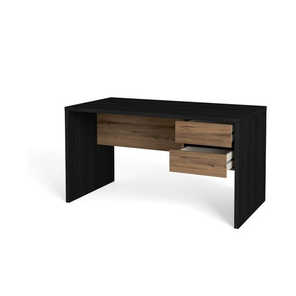 Darba galds ar riekstkoka imitāciju 68x136 cm Tom – Marckeric-image-3