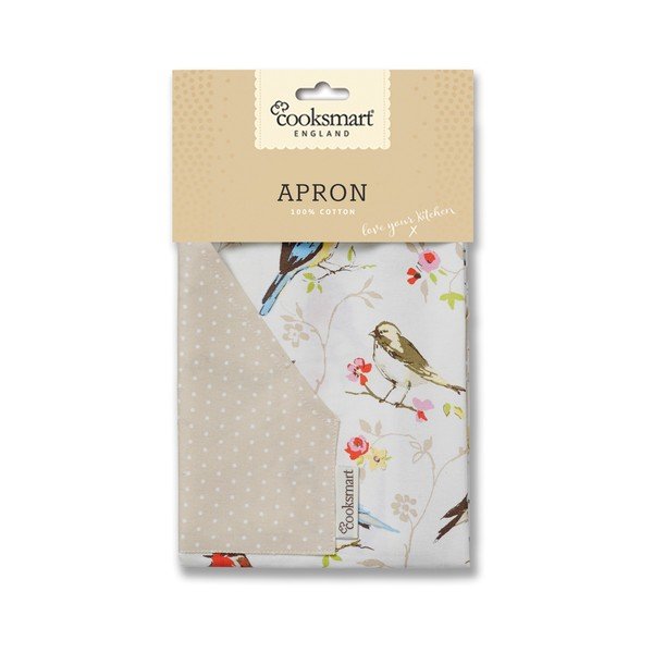 Kokvilnas priekšauts Cooksmart ® Dawn Chorus Manekens-image-2