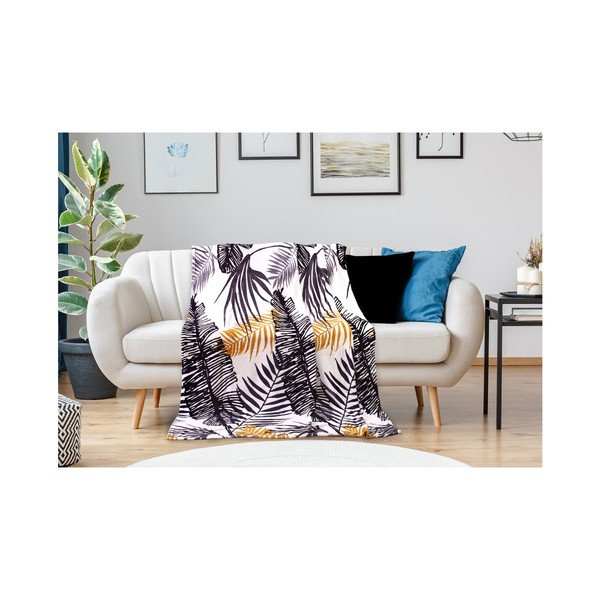 Mikrošķiedras sega DecoKing Jungle Fern, 150 x 200 cm-image-2