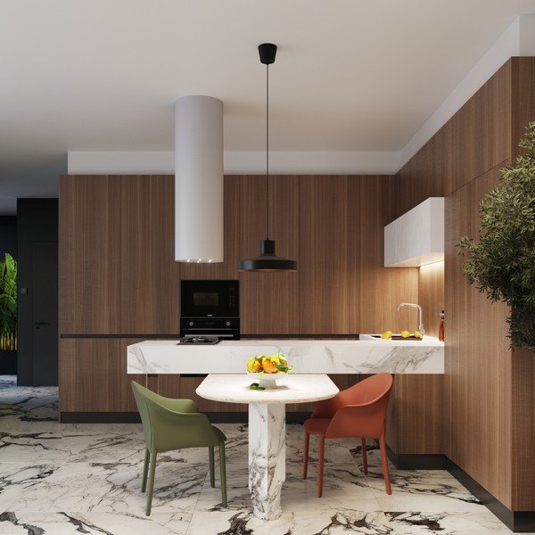 Melna piekaramā lampa ø 35 cm Vito – Sollux-image-3