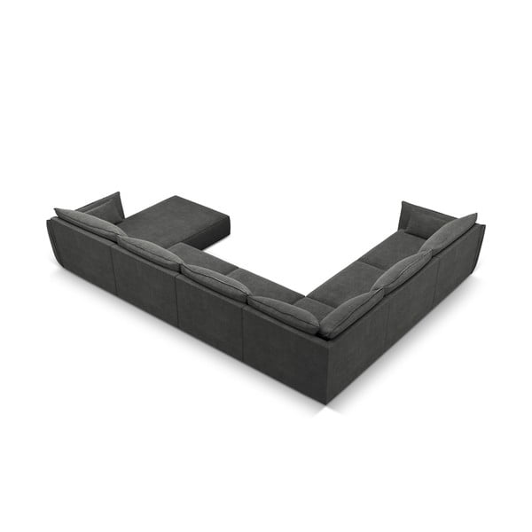 Pelēks stūra dīvāns (kreisais stūris) Vanda – Mazzini Sofas-image-3