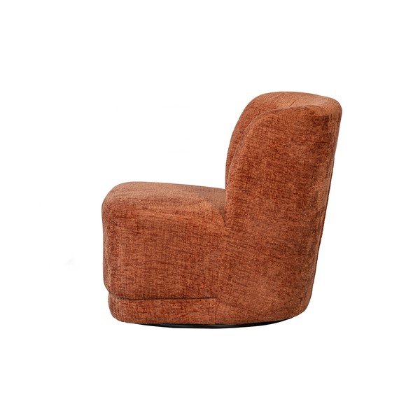 Oranžs samta atpūtas krēsls Atty – WOOOD-image-3
