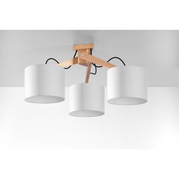 Balta griestu lampa Sollux Donna, garums 70 cm-image-3