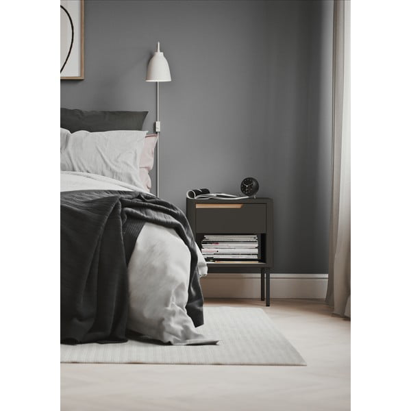 Antracīta pelēks naktsgaldiņš Tenzo Switch-image-1