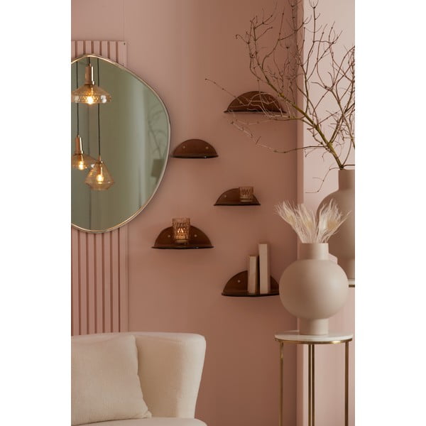 Brūns stikla plaukts Joshua – Light & Living-image-1