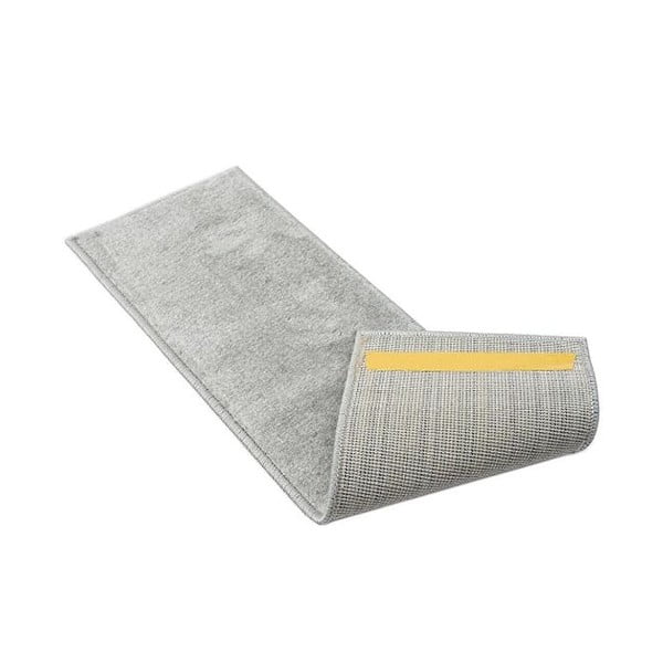 Pelēki kāpņu paklāji (13 gab.) 22x73 cm Pure Grey – Mila Home