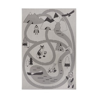 Krēmkrāsas paklājs bērniem Ragami Animals, 160 x 230 cm