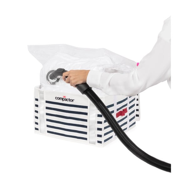 Vakuuma uzglabāšanas kaste Compactor Medium Mariniere 3D Vacuum Bag, 125 l-image-3