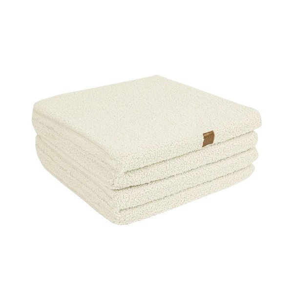 Krēmkrāsas bērnu rotaļu paklājiņš 120x120 cm – Meowbaby-image-1