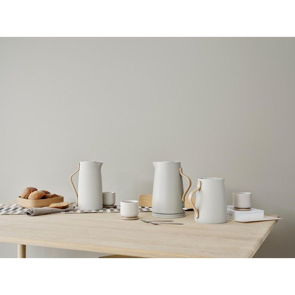 Bēša nerūsējošā tērauda elektriskā tējkanna 1,2 l Emma – Stelton-image-1