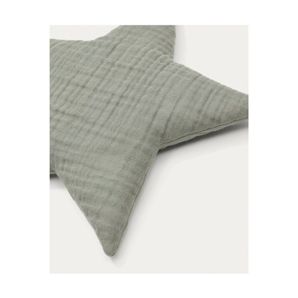 Muslīna bērnu spilvens 30x30 cm Laily – Kave Home-image-3