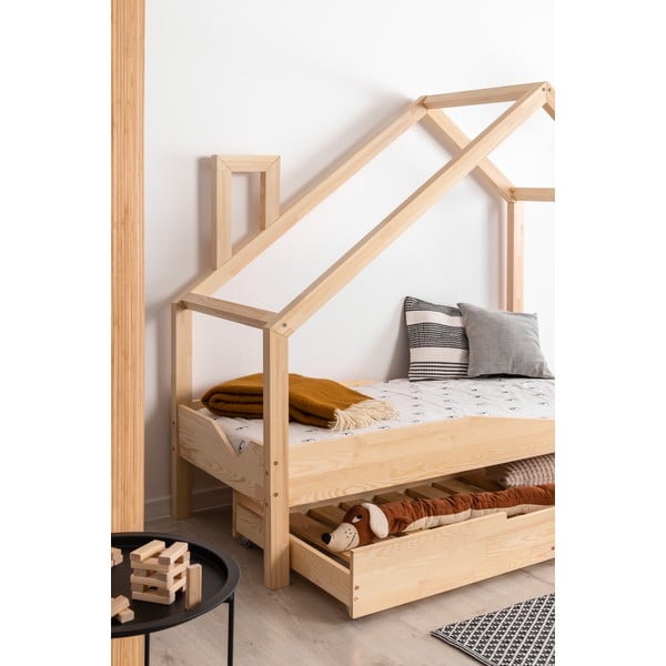 Mājas gulta no priedes koka Adeko Luna Adra, 90 x 180 cm-image-2