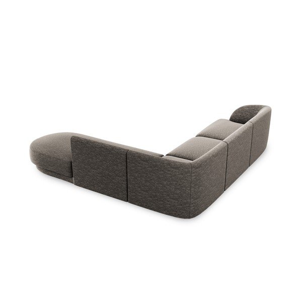 Pelēks stūra dīvāns (labais stūris) Miley – Micadoni Home-image-4