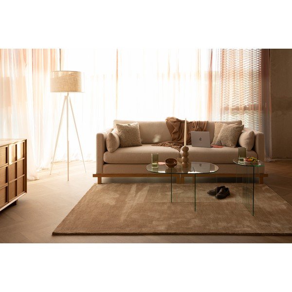 Stikla žurnālgaldiņš 60x80 cm Linea – Zuiver-image-4