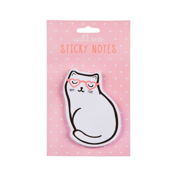 Sass & Belle Cutie Cat līmlapiņas, 50 lappuses
