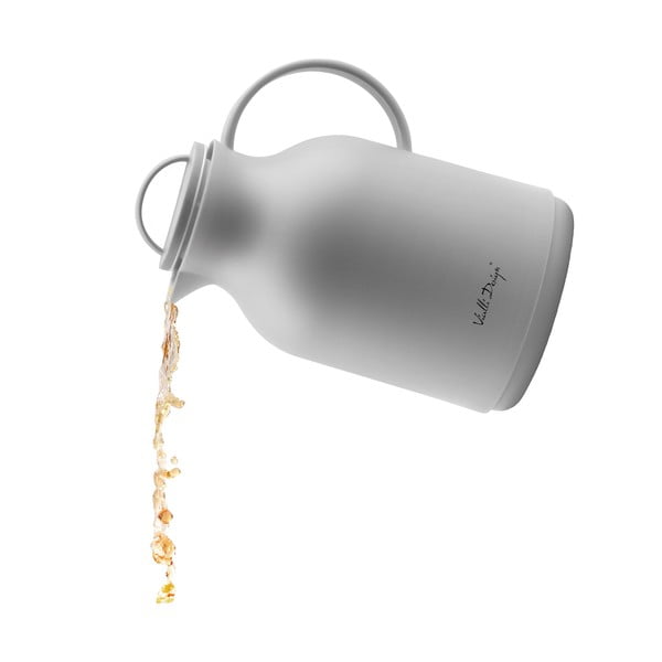 Pelēks termoss Vialli Design, 1 l-image-4