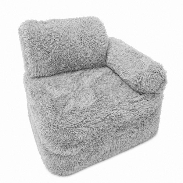 Balts bērnu atpūtas krēsls Mammoth – Meowbaby