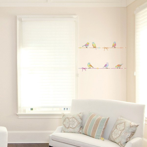 Ambiance Birds On Wire Sticker-image-2
